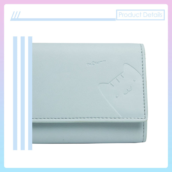 MINISO Dompet Wanita Panjang Wallet Simple Motif Hewan Korea Lucu