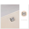 MINISO Dompet Wanita Panjang Wallet Simple Motif Elegant Metal Lucu