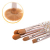 MINISO Kit Kuas Makeup Brush Spons Kosmetik 5 Pcs Set Blush Mini