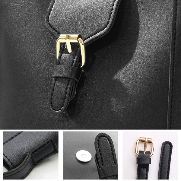 MINISO Tas Selempang Wanita Tas Bahu Bucket Bag Sling Bag Polos Lucu