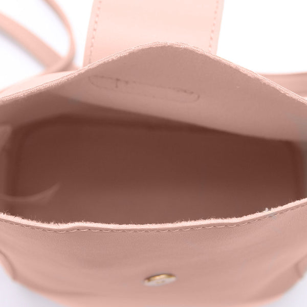 MINISO Tas Selempang Wanita Tas Bahu Bucket Bag Sling Bag Polos Lucu