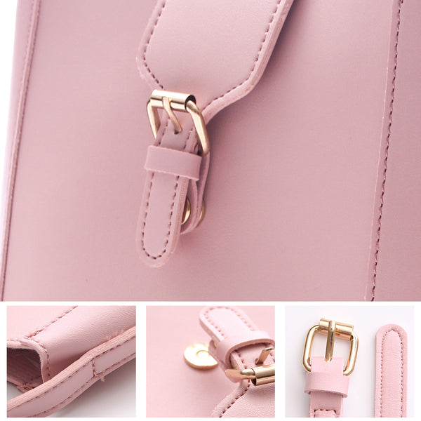 MINISO Tas Selempang Wanita Tas Bahu Bucket Bag Sling Bag Polos Lucu
