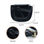 MINISO Handbag Tas Selempang Wanita Sling Bag Saddle Pesta Fashion