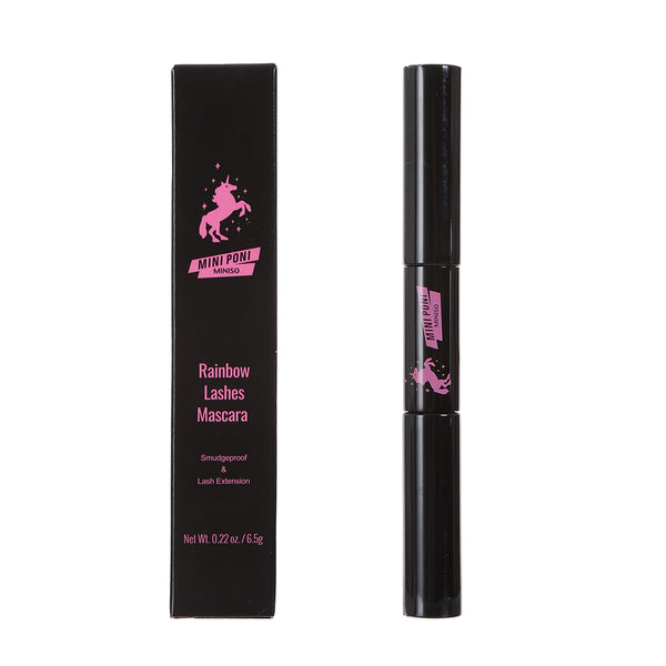 MINISO Beauty Mini poni Rainbow Lashes Mascara