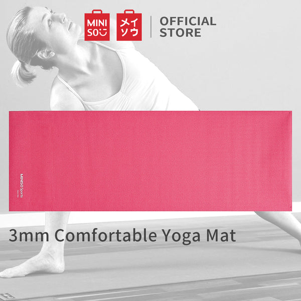 Miniso 3mm Matras Yoga yang Nyaman Olahraga Rumah