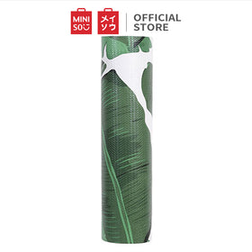 MINISO Matras Yoga Mat Yoga Anti Slip Karet Berkualitas Floral Print 5mm, Random Pick