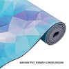 MINISO Matras Yoga/Yoga Mat/Alas Karpet Olahraga Workout Alas Gym Camping Senam Lantai Anti Selip Premium 5mm (Random Pick)