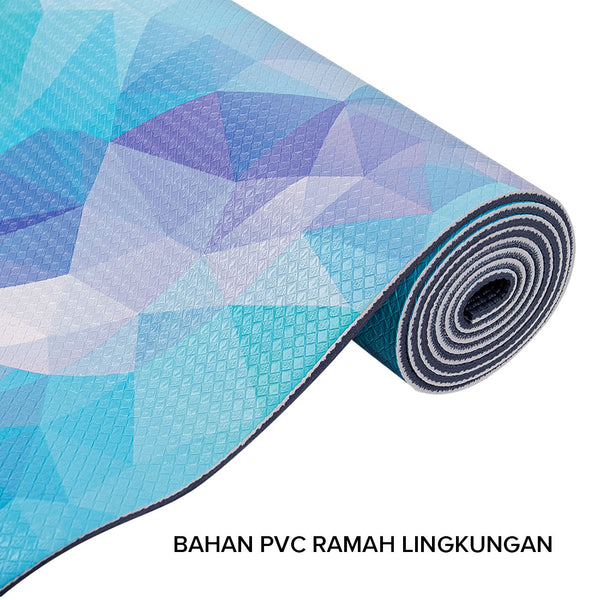 MINISO Matras Yoga/Yoga Mat/Alas Karpet Olahraga Workout Alas Gym Camping Senam Lantai Anti Selip Premium 5mm (Random Pick)