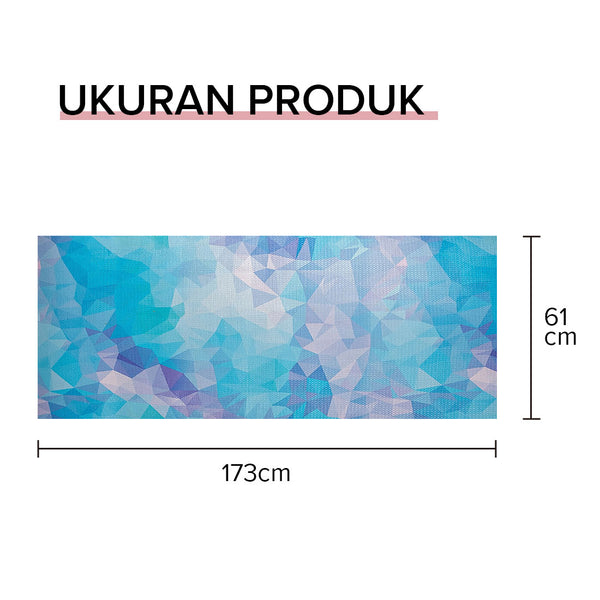 MINISO Matras Yoga/Yoga Mat/Alas Karpet Olahraga Workout Alas Gym Camping Senam Lantai Anti Selip Premium 5mm (Random Pick)