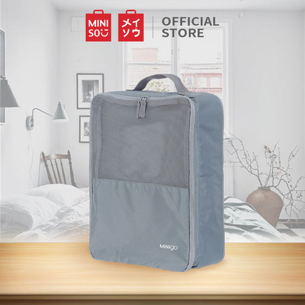 MINISO Minigo Portable Shoe Bag, Tas Penyimpanan Sepatu Portabel Travel Multifungsi Storage Bag Shoes