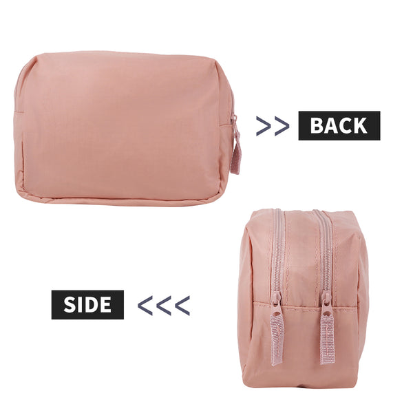 MINISO MINIGO Tas Kosmetik Portable Ritsleting Ganda