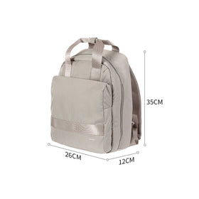 MINISO Tas Ransel Laptop Kasual Tas Punggung Wanita Cewek Tas Laptop
