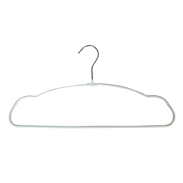 MINISO Gantungan Baju Hanger Clothes Celana Logam Metal Plastik Anti Slip 5 pcs
