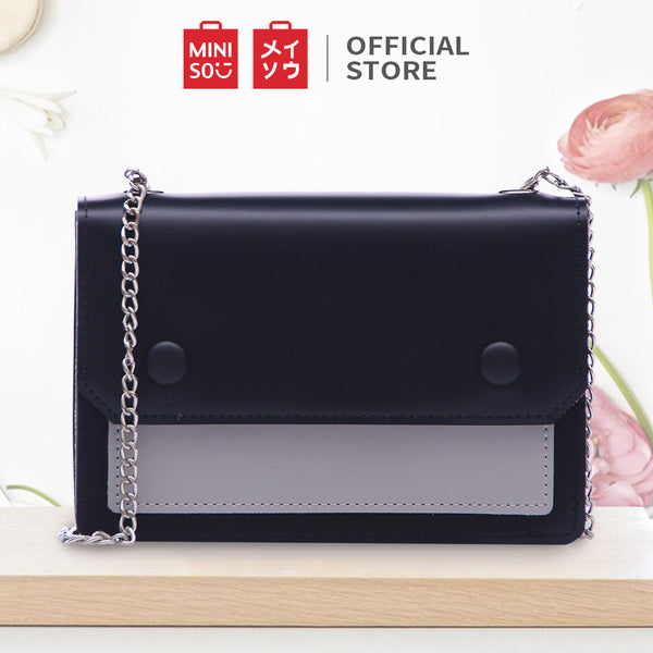 MINISO Tas Selempang Wanita Chain Rantai Sling Bag Women Macaron