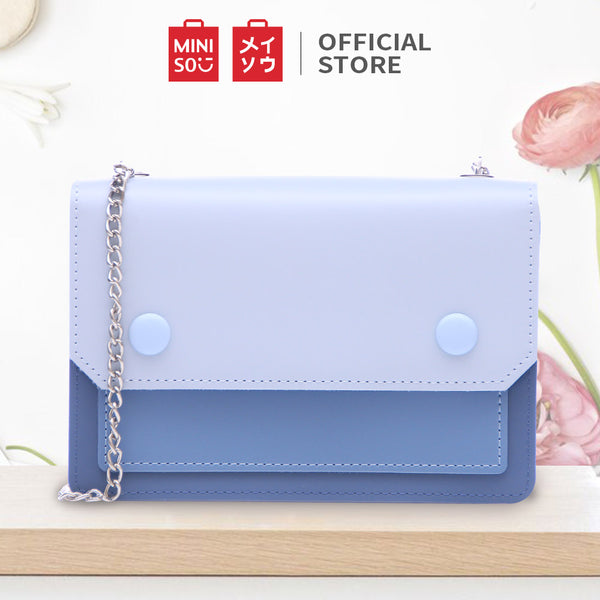 MINISO Tas Selempang Wanita Chain Rantai Sling Bag Women Macaron