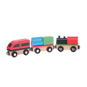 MINISO Kereta Kayu Kecil (colorful)
