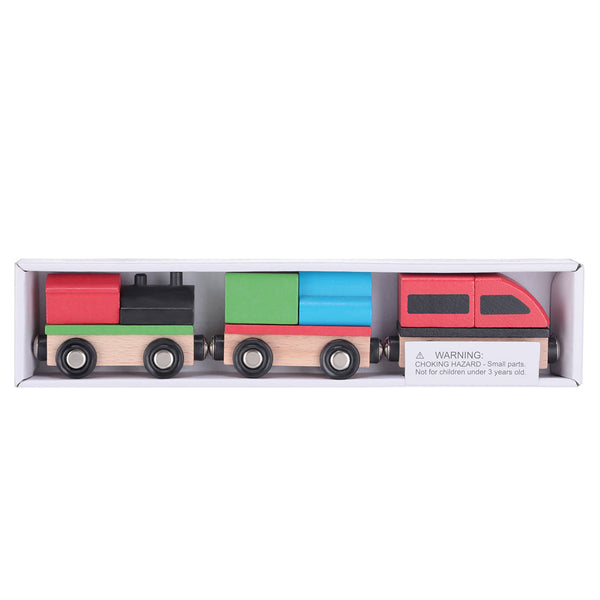 MINISO Kereta Kayu Kecil (colorful)