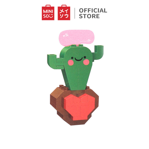 MINISO Blok Bangunan Ramah Lingkungan Plastik ABS Mainan Kotak Bangunan untuk Edukasi Anak untuk Hadiah Anak