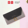 MINISO Dompet Wanita Panjang Wallet Simple Vintage Elegant Metal Logam
