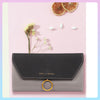 MINISO Dompet Wanita Panjang Wallet Simple Vintage Elegant Metal Logam