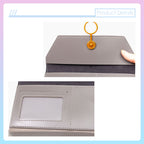 MINISO Dompet Wanita Panjang Wallet Simple Vintage Elegant Metal Logam
