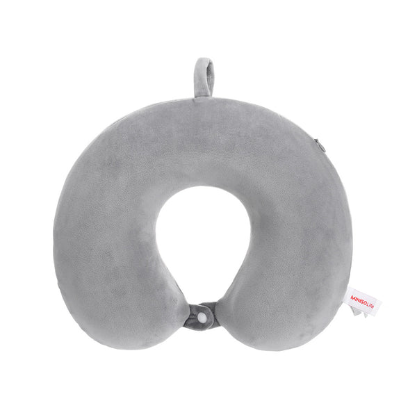 MINISO Bantal Leher Busa Memori Upgraded U-Shaped Memory Pillow Neck Pillow Foam Diupgrade Travel Perjalanan Mobil Kantor Rumah Pesawat Lembut Motif Karakter Home Multifungsi Serbaguna Empuk Halus Karakter