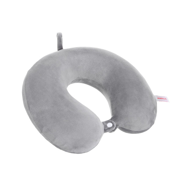 MINISO Bantal Leher Busa Memori Upgraded U-Shaped Memory Pillow Neck Pillow Foam Diupgrade Travel Perjalanan Mobil Kantor Rumah Pesawat Lembut Motif Karakter Home Multifungsi Serbaguna Empuk Halus Karakter