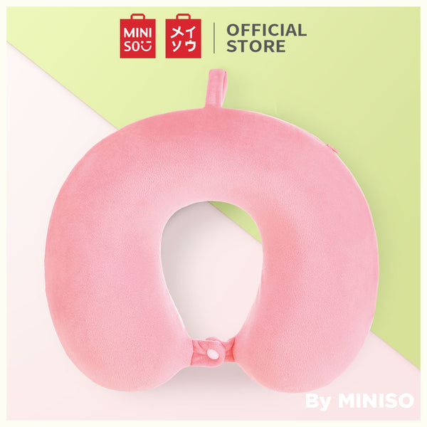 MINISO Bantal Leher Busa Memori Upgraded U-Shaped Memory Pillow