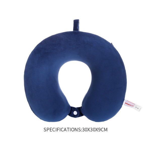 MINISO Bantal Leher Busa Memori Upgraded U-Shaped Memory Pillow