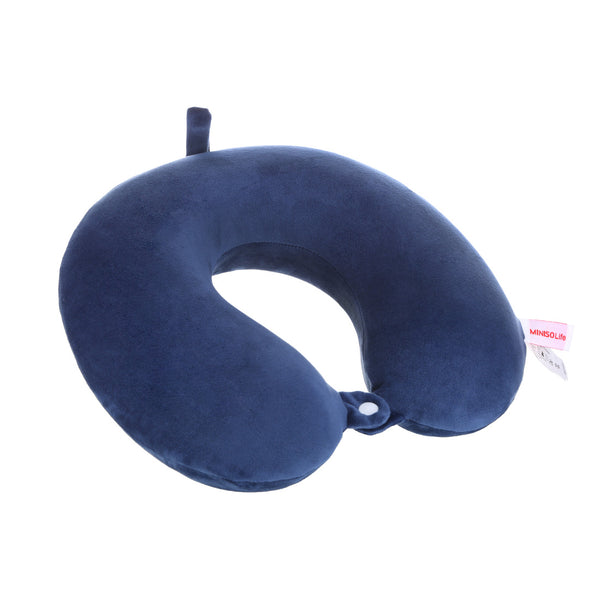MINISO Bantal Leher Busa Memori Upgraded U-Shaped Memory Pillow