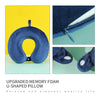 MINISO Bantal Leher Busa Memori Upgraded U-Shaped Memory Pillow