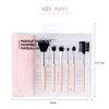 MINISO Brush Make Up Kuas Kosmetik Set 7 Pcs Powder Blending Brush Spons Alat Kecantikan Bedak Beauty Blush Alis Bulu Mata Eyeshadow Blender Lembut Travel Kit Foundation Rias Wajah Lengkap Peralatan Dandan Profesional Bulu Halus Tool Cosmetic Wanita