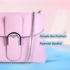 MINISO Tas Selempang Tas Wanita Fresh Macaroons Series Crossbody Bag