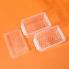 MINISO Kotak Penyimpanan 2 Two-layer Lapis Storage Box Serbaguna Multifungsi Transparan Plastik Premium