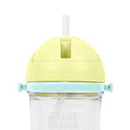 MINISO Botol Minum Air Plastik Sedotan We Bare Bears Lucu Anak 400ml