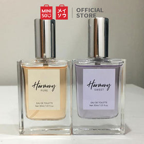 MINISO Parfum Wanita Perfume Harmony Eau De Toilette Pure Sweet Perempuan Cewek Tahan lama 30ml Long Lasting Manis Berkelas Elegant Fresh Segar Original Enak Wangi