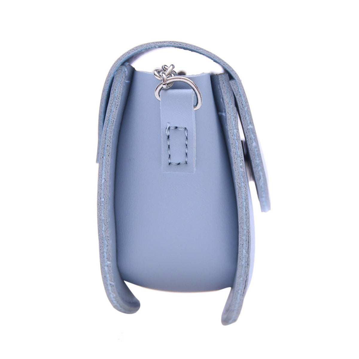 MINISO Tas Selempang Wanita Kecil /Sling Bag Mini / Tas Bahu Cewek/ Tas Lipstik Kulit PVC Wanita Remaja Anak Perempuan Pesta Rantai Logam Model Terbaru 2020 Import Kekinian Lucu Polos Simple