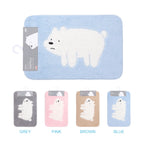Miniso Keset Kaki Kamar Tidur / Keset Dapur/ Rugs, Keset Kamar Mandi Dapur, We Bare Bears Mat Carpets 40 cm x 60 cm