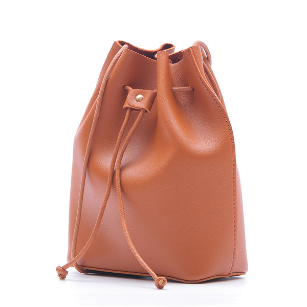MINISO Tas Selempang Wanita Ember Bucket Bag Simple Sling Bag Woman