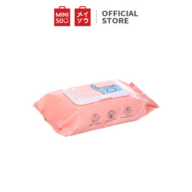 Miniso Official Soft smooth Baby Wipes 84S for hands and baby skin