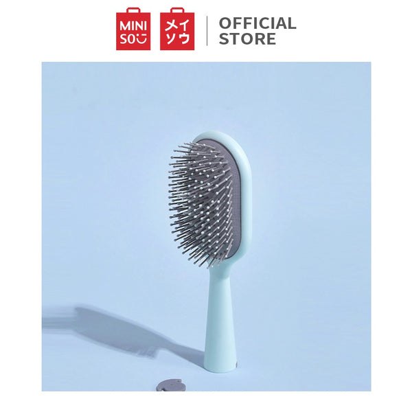 Miniso official Vertical self-cleaning long-handled curling comb/massage comb