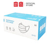 MINISO Masker Mulut Wajah Pembuang 50 Pcs 3 Lapisan Disposable Face Masks Earloop Pengait Telinga Bernapas Anti Bakteri Debu