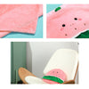 MINISO Seri buah dengan selimut luang topi Blanket Tidur Dewasa Anak Bayi Karakter Motif Traveling