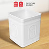 MINISO Kotak Penyimpanan Serbaguna Tempat Alat Tulis Pena Brush Makeup Kosmetik Storage Box Motif Relief Ukuran Kecil