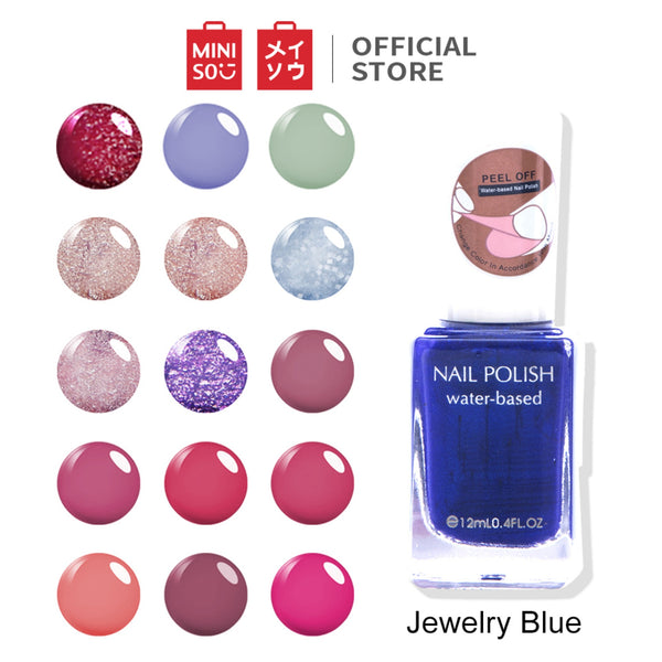 MINISO Kutek Cat Kuku Peel Off Kutex Awet Nail Polish