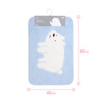 Miniso Keset Kaki Kamar Tidur / Keset Dapur/ Rugs, Keset Kamar Mandi Dapur, We Bare Bears Mat Carpets 40 cm x 60 cm