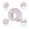 Miniso  Simple Bantal Leher, U-Shaped Neck Pillow Travel Bantal Nyaman  Imut lembut Bantal Leher Unisex