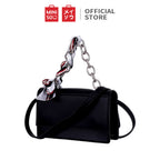 MINISO Tas Selempang Wanita Handbag Rantai Sling Bag Syal Sutra