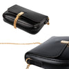 MINISO Tas Selempang Wanita / Sling Bag / Tas Bahu Cewek Pesta Rantai Logam Model Terbaru 2020 Import Kulit PVC Wanita Remaja Anak Perempuan Kekinian Polos Simple Elegan Rumbai Tassel Lucu