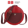 MINISO Tas Selempang Wanita Sling Bag  Vintage Crossbody Bag  Fashion Style Elegan Original Korea